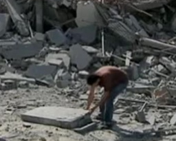 Palestinians Turn to Rebuilding Gaza